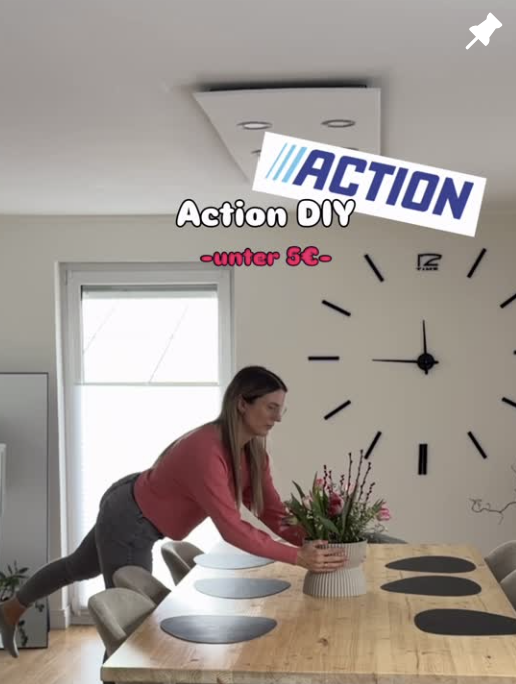 Instagram Reel: Action DIY unter 5 Euro