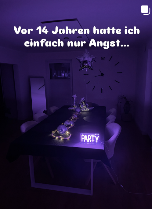 Instagram Reel: Vor 14 Jahren hatte ich einfach nur Angst